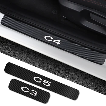 

For Citroen C1 C2 C3 C4 C4L C5 C6 C8 C-ELYSEE VTS Xsara C-Crosser Berlingo Jumpy Nemo Picasso Auto Accessories 4PCS Car Sticker