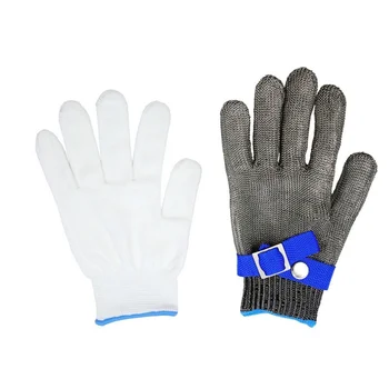 

Level 5 Anti-Cut Glove 316 Stainless Steel High Strength High Film Polyethylene Cut Resistant Hand Protection hot