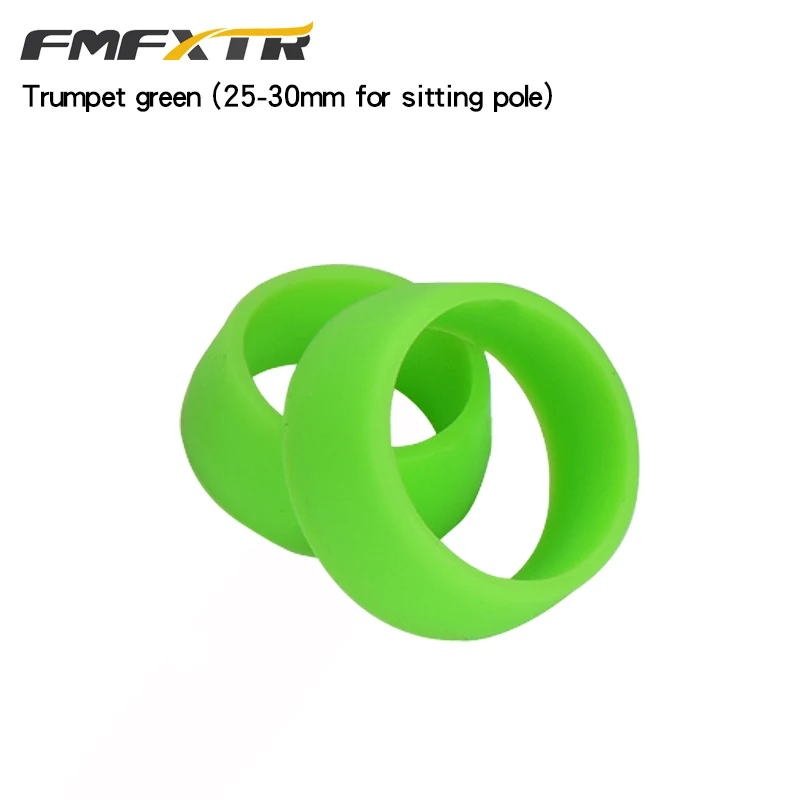 Fmfxtrоткрытый спортивный велосипедный силиконовый велосипедный Подседельный штырь Водонепроницаемый защитный Пылезащитный Чехол для велосипедного сиденья высокого качества - Цвет: Green 25-30mm