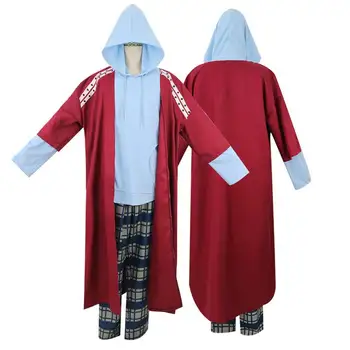 

Adult Halloween Cosplay Costume Men Elder Boys Super Funny Wonder Man Hero Party Cosplay Set Robe Christmas Gift