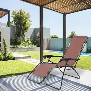 

Recliner Cloth Breathable Durable Chair Lounger Replacement Fabric Cover Lounger Cushion Raised Bed for Garden Beach