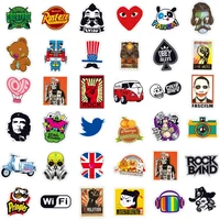 Cool Aesthetic Logo Stickers - 10/50/100 PCS | Waterproof Decals for Laptop, Phone, Bottle, Bike - Image 5