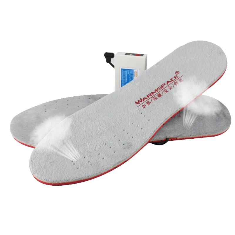 

Warmspace Rechargeable Heated Insoles 3800Mah Feet Warm Shoe Insole Warmer Heated Insoles Motorcycle Boots Insole for Camping Sk