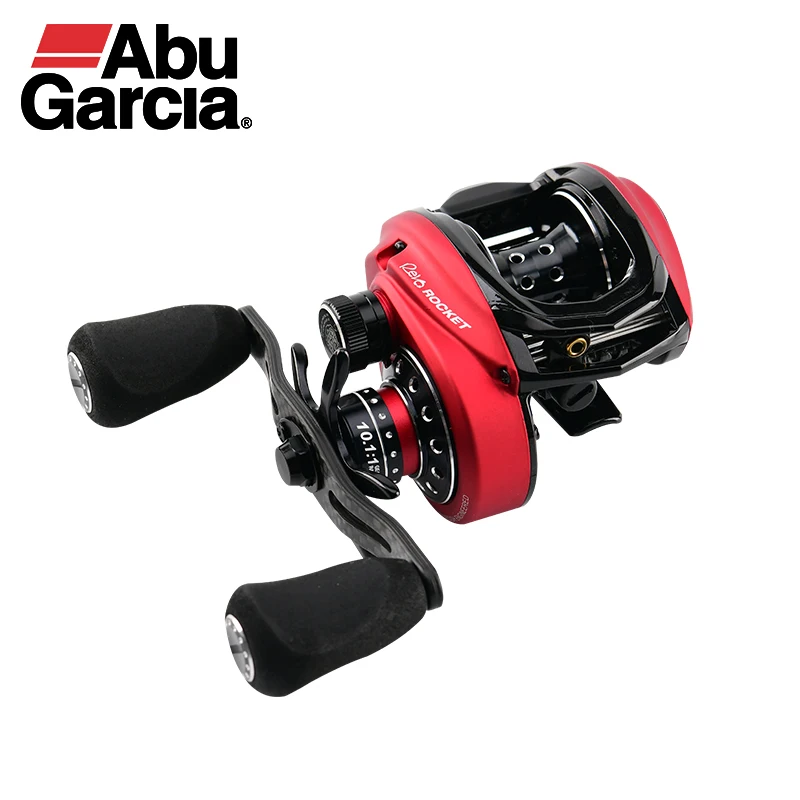 ABU GARCIA REVO 4 ROCKET 10 1: 1 высокоскоростная Рыболовная катушка + 1BB 8 кг Max Drag 208g с двойной