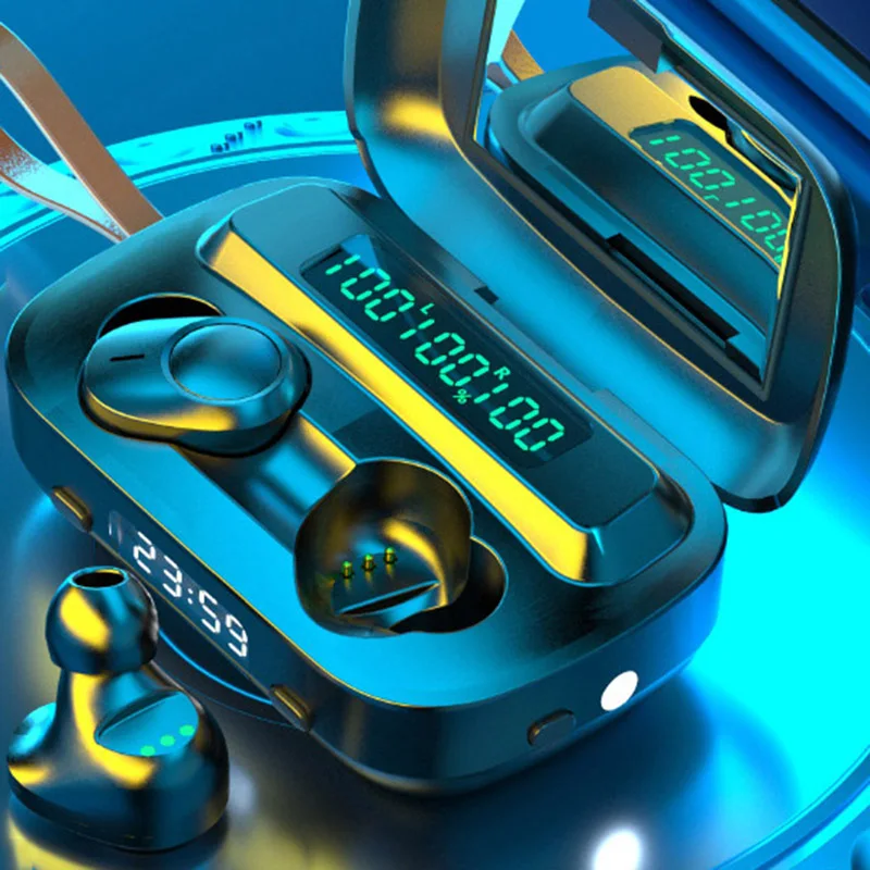 TWS Bluetooth 5 1 шумоподавляющие беспроводные наушники спортивные водонепроницаемые