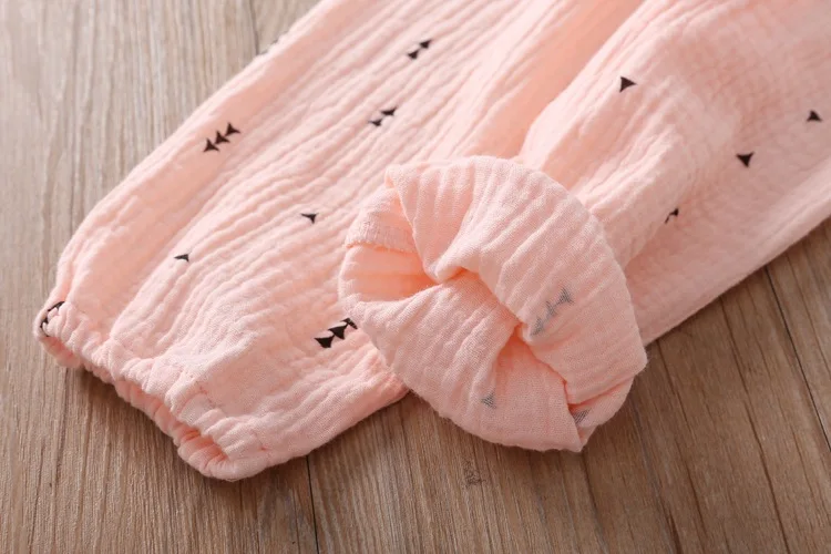 Новое платье для маленьких девочек, брюки стрейч, леггинсы, штаны-шаровары Штаны на весну и лето, для детей ясельного возраста детские брюки свободного кроя розового цвета эластичные штаны