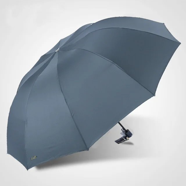 130 см большой зонт наивысшего качества для мужчин и женщин, ветрозащитные большие зонты для мужчин и женщин, 3 складных больших зонта для улицы, Parapluie