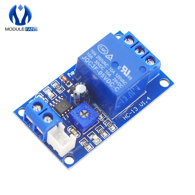 Modulo Relè Fotoresistenza DC 5V - Interruttore Luce Con Ritardo Regolabile, Sensore Di Luminosità - Foto 13