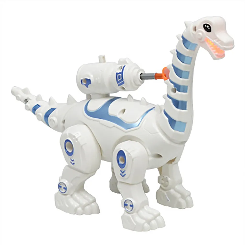 Робот динозавр интеллектуальный пульт дистанционного управления ходьба динозавр игрушка Интерактивная