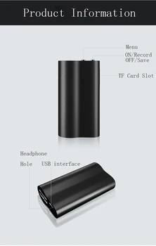 

Voice Recorder Professional Wireless Micro Dictaphone MP3 Player Smart USB Digital Sound Recorder