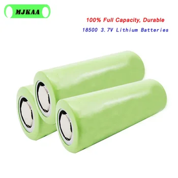 

4PCS/Lot 18500 18490 3.7V Batteries Real 1400mAh Li-ion Rechargeable FlashLight Torch Battery Power BanK Use Electronic Gadgets