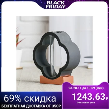 

Tabletop vase "Prism" 17 * 18 * 6 cm, circles 4731869