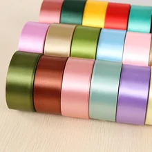 Satin Ribbons Crafts-Supplies Sewing-Accessories Scrapbooking-Material Roses Artificial-Silk