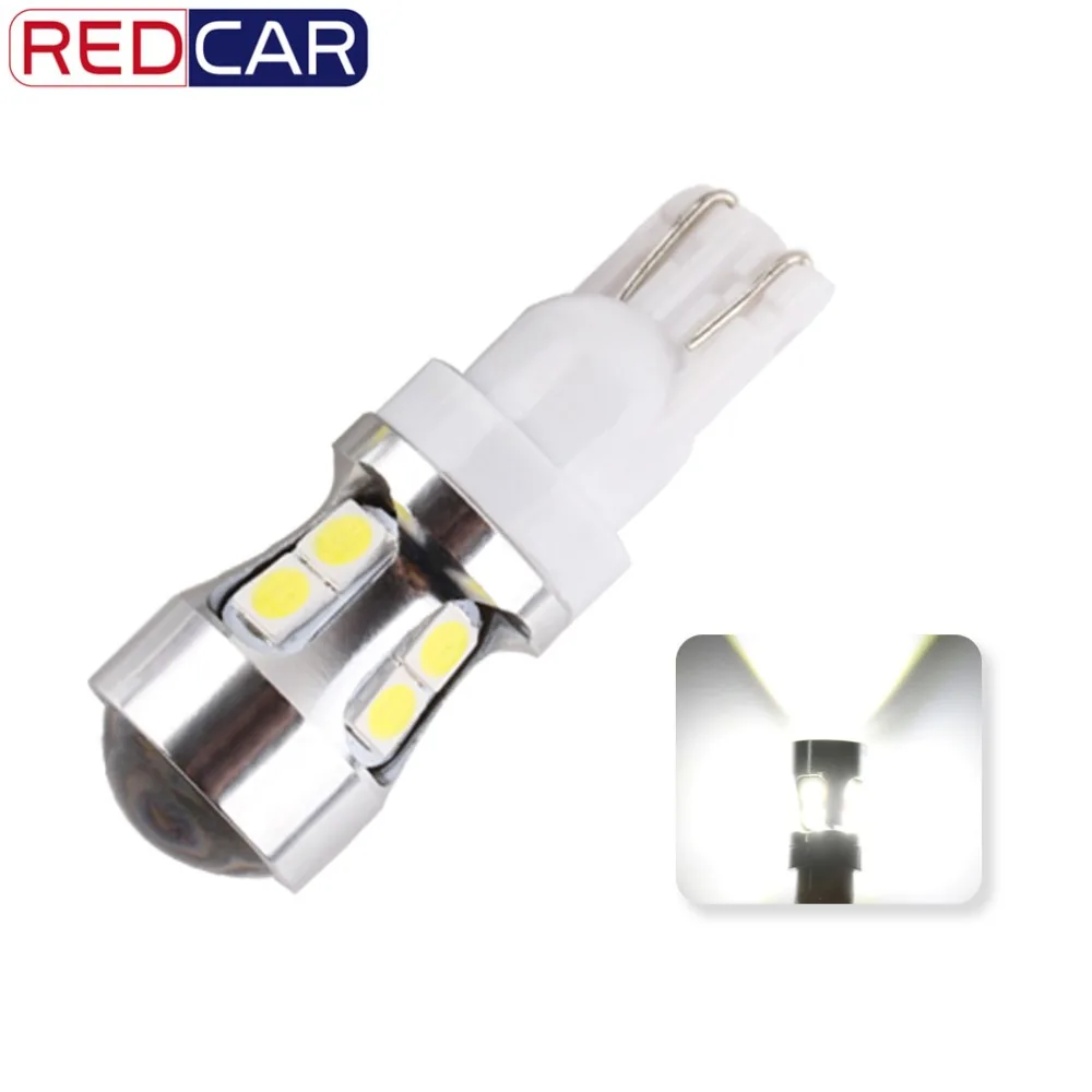 1 шт. T10 W5W светодиодный светильник 10SMD 3030 чипы Canbus безотказный авто светодиодный 194 168 Клин Замена заднего хода автомобильная лампа