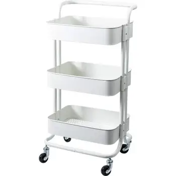 

Movable Baby Products Storage Rack Baby Storage Rack Multilayer Floor Finishing Storage Trolley Kitchen