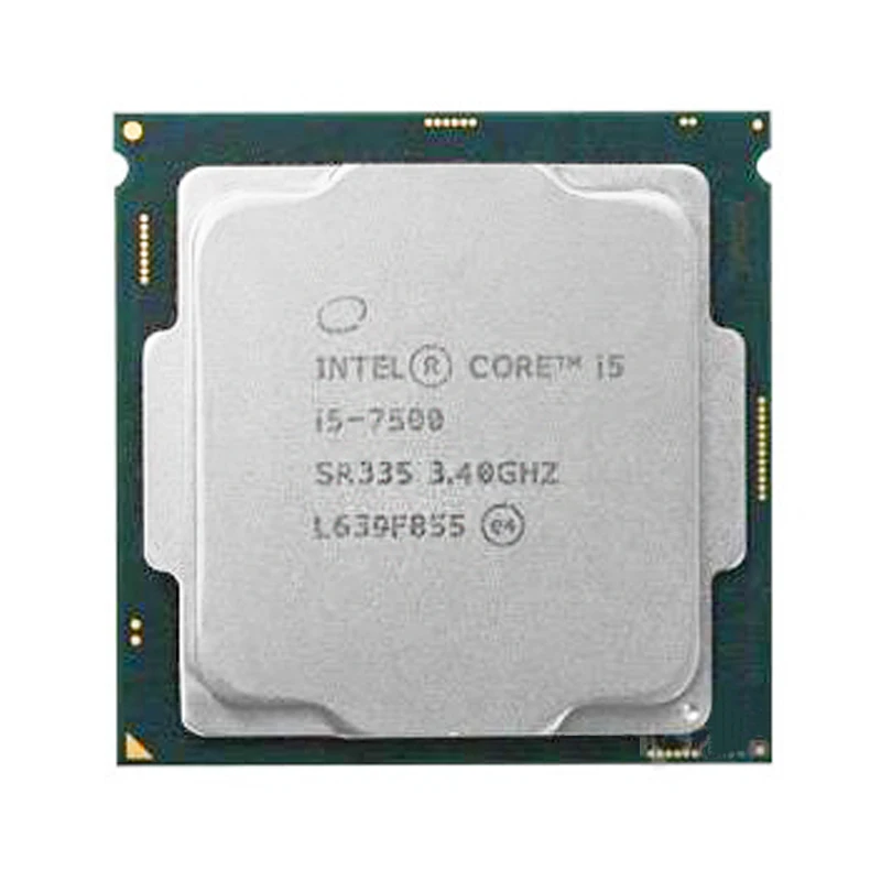 Оригинальный процессор Intel i5 7500 Quad Core LGA 1151 3 4 ГГц i5-7500 TDP 65 Вт 6 Мб кэш 14 нм для