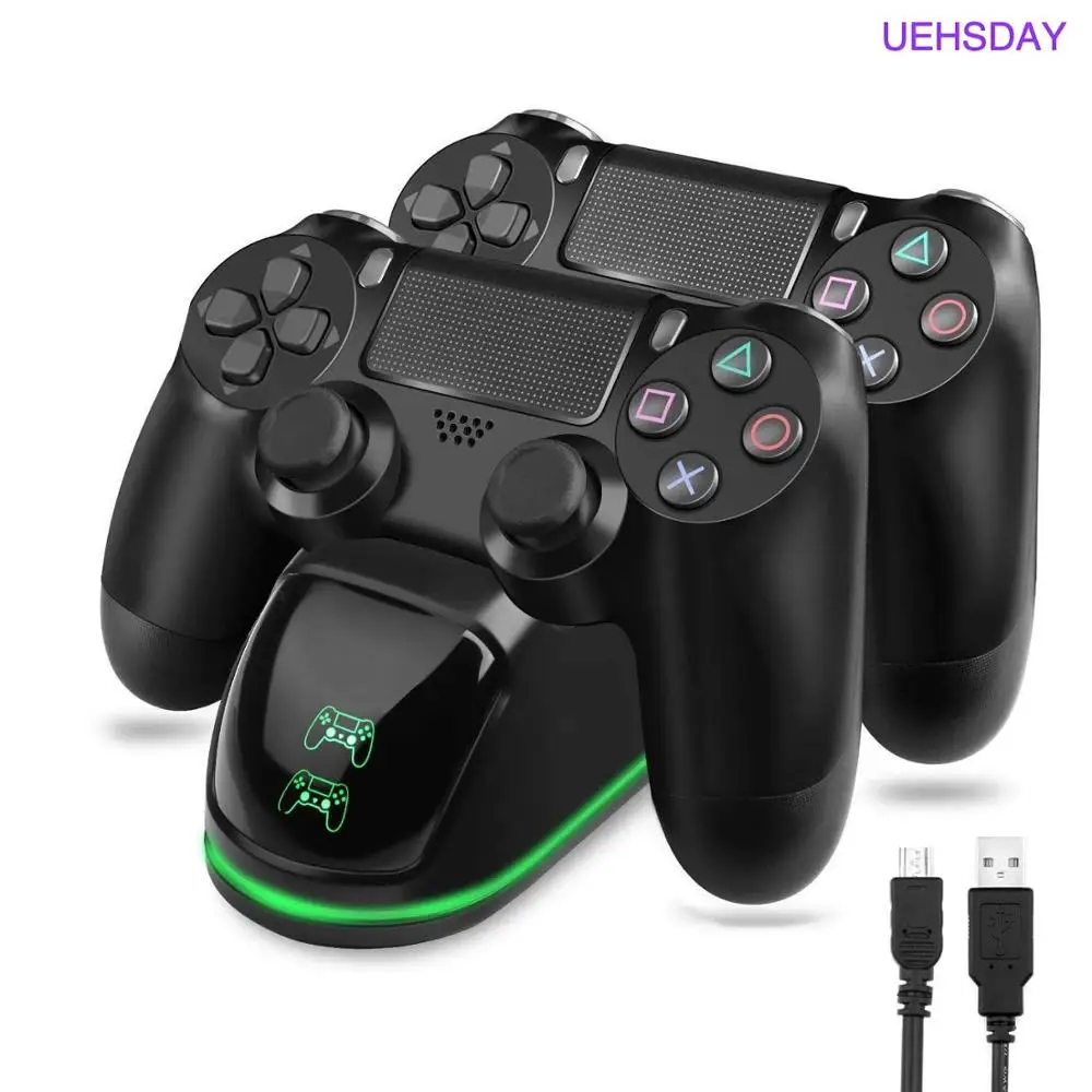 PS4 Controller Joystick Handle USB Charger Stand Fast Charging Docking Station Gamepad for Playstation 4 PS4 Slim Pro Stand