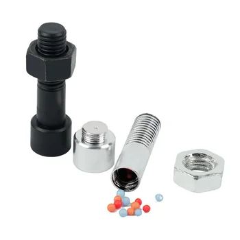 

1PC Creative Screw Stash Secret Container Cash Pill Bolt Safe Box Hidden Jewelry Nut Pill Case Storage Stash