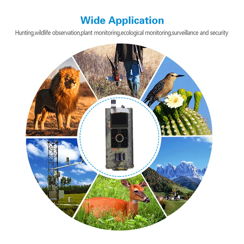 Trail Camera Portable Multifunctional HC-700M 16MP 2G MMS GPRS 1080p HD IR Hunting Camera 0.5s Cam Animal Hunting Camera