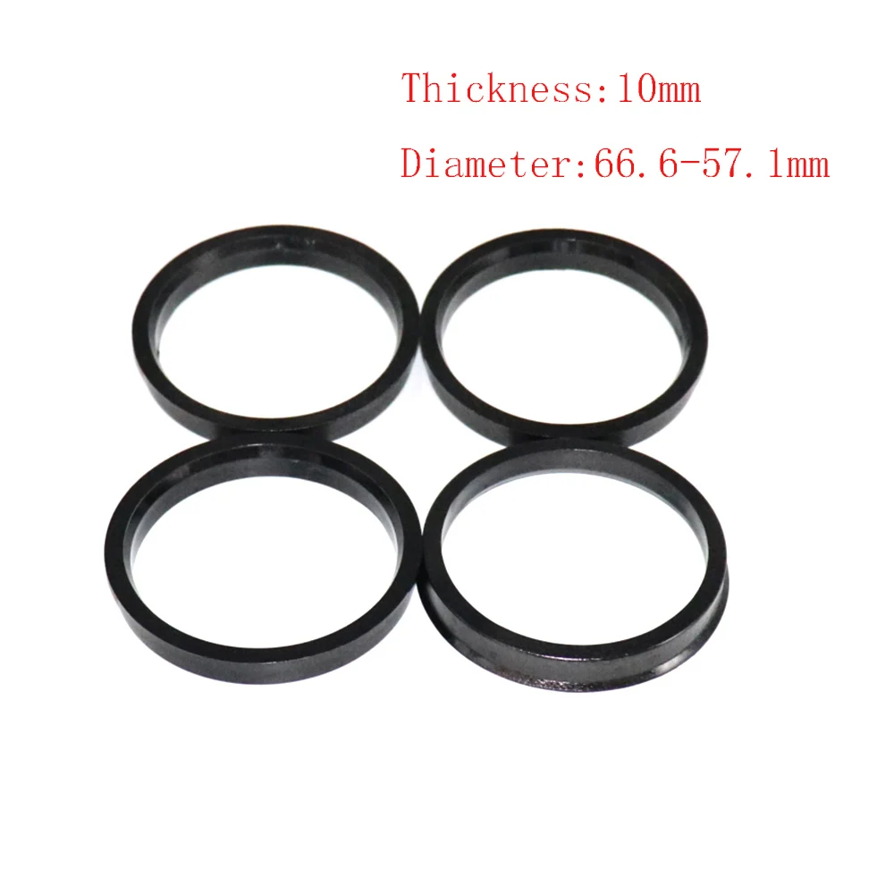 Hub Centric Rings Car Wheel Bore Center Collar 66.657.1mm For Audi Car