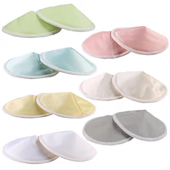 

14 Pcs 3 Layers Anti-galactorrhea Pad Practical Bowl Shaped Washable Breathable Breast Feeding Pads for Women