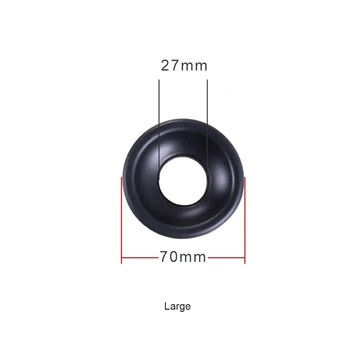 Sex Toys Fit for Male Penis Pump 3 Sizes Pump Ring Silicone Sleeve Penis Extender Trainer Accessories Elastic Erection Enlarger 6