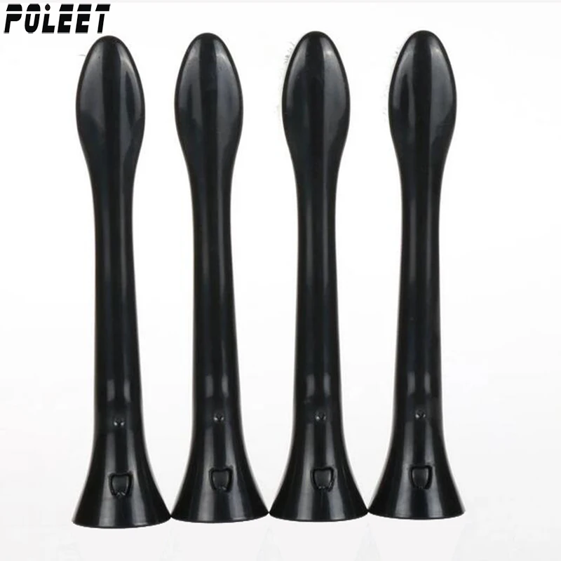 1600PCS Replacement Toothbrush Head YH729 Black Fits For Philips Electric Toothbrush HX3 HX6 HX9 Series HX6064 P-HX-6064