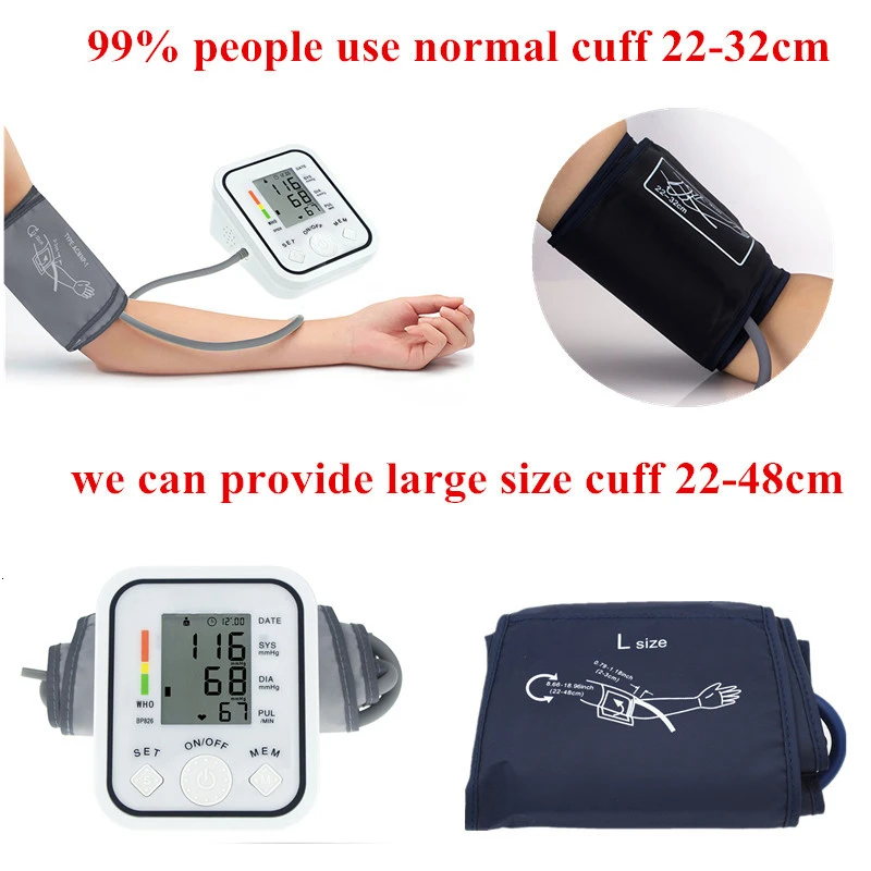 Портативный автоматический цифровой ручной прибор для измерения артериального