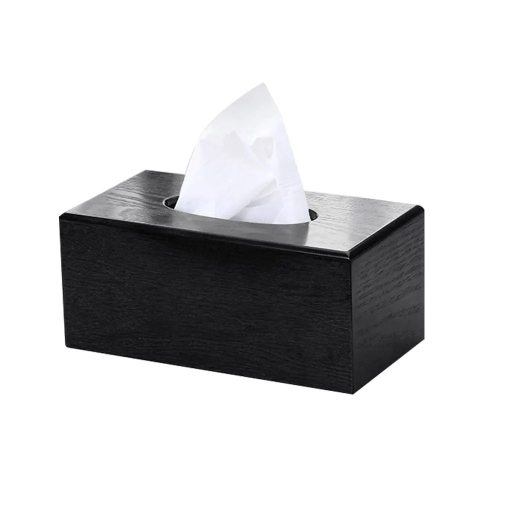 Бумажный чехол для салфеток Kleenex, коробки для туалетной бумаги, салфетки для ванной комнаты и автомобиля, держатель для салфеток, Коробка для полотенец из натурального дерева, Коробка для полотенец