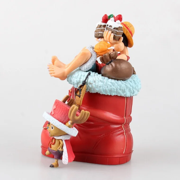 One Piece/One Piece Desktop Series Christmas Luffy Gismo Christmas Version/Ordinary Version Two-Selectable Garage Kit