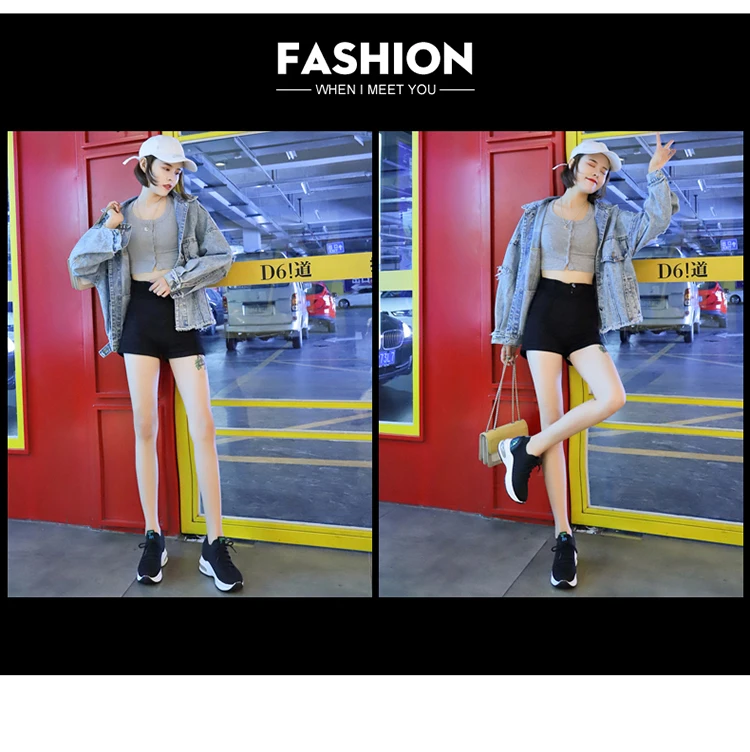 Кроссовки на платформе с подошвой ERNESTNM; Zapatos De Mujer; Новинка; женские кроссовки на танкетке; модная повседневная женская обувь