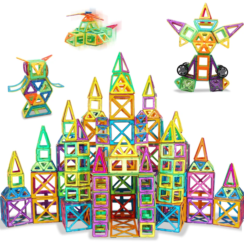 1 шт. магнитные строительные блоки сделай сам|Магнитные конструкторы| |