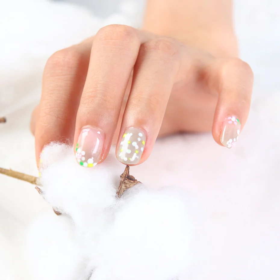 5 штук в упаковке профессиональная 2-Way Nail Art нажмите с силой так ручка Пластик Винт Ручка Стразы кисть для рисования УФ гель-лаки для ногтей Маникюрный Инструмент LA620