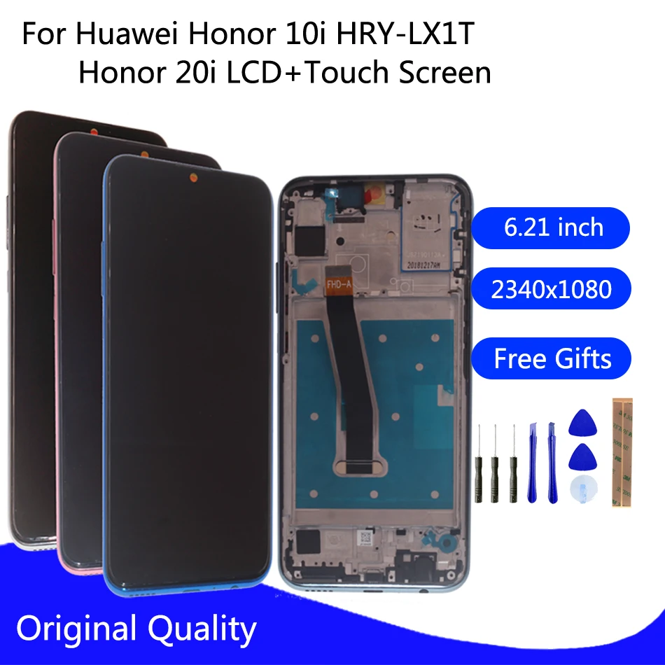 

Original LCD For Huawei Honor 10i LCD Display Touch Screen With Frame LCD For Huawei Honor 20i 10i HRY-LX1T HRY-LX2T LCD Display