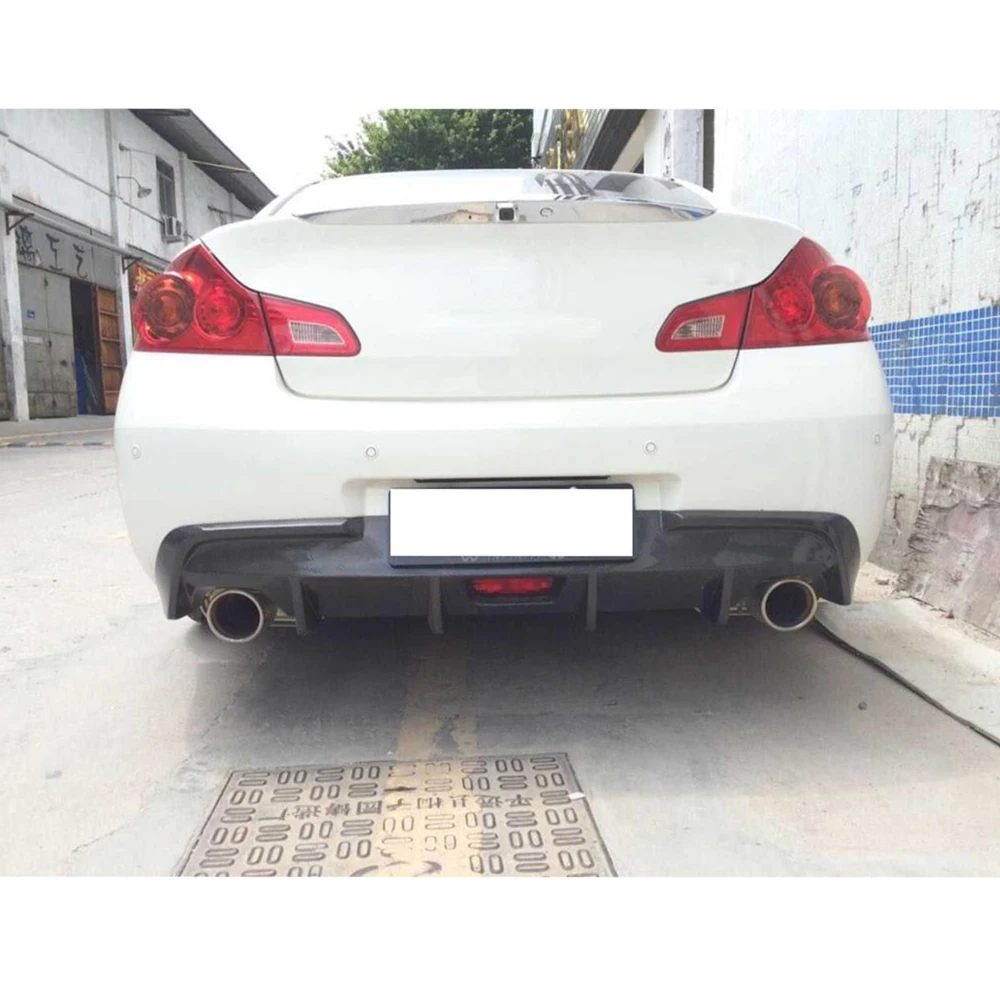 Спойлер диффузора заднего бампера из углеродного волокна/ФАП для Infiniti G37 G37S