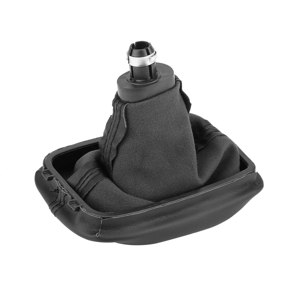 5 скоростей шестерни рычаг переключения передач Gaiter Boot Cover 6Y0711113H для Skoda Fabia MK1 ручка переключения передач с PU кожаный чехол переключателя передач Boot Cover