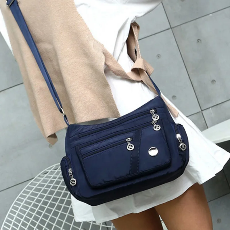 

Dihope Female Bag Multi Compartment Casual Shoulder Messenger Bag Chest Bag Young Fashion Bags