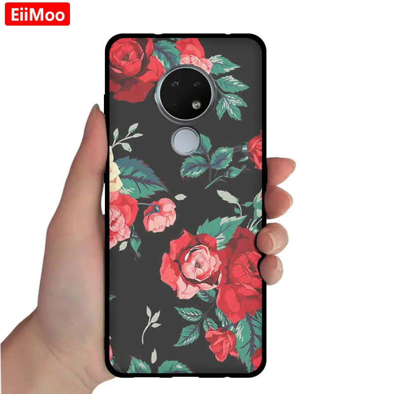 24 EiiMoo силиконовый чехол для телефона Nokia 6,2 чехол для Nokia 7,2 мультфильм милый с принтом, мягкий из ТПУ задняя крышка для Nokia6.2 Nokia7.2 - Цвет: 24
