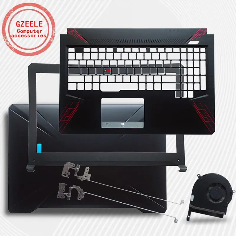 Новый для ASUS FX80 FX80G FX80GD FX504 FX504G FX504GD/GE ноутбук ЖК-дисплей задняя крышка/Передняя