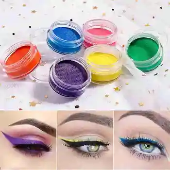 

Halloween eyeliner Water Active Retro Liner for Eyeliner Makeup Pastel UV Glow Color Face and Body Paint