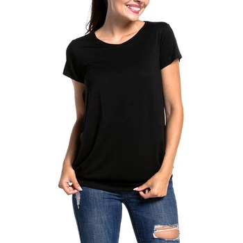 Maternity Tops Women's Comfy Short Sleeve Nursing Tunic for Breastfeeding T-Shirt Pregnant Pregnancy Womens Clothing Mom #2022 6