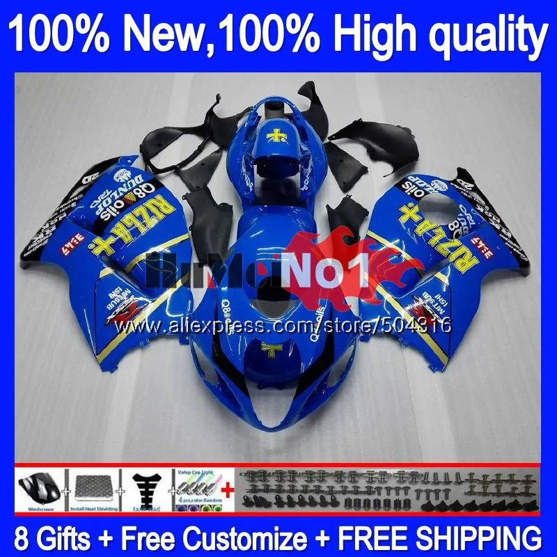 GSXR-1300 для SUZUKI Hayabusa GSXR 1300 28MC. 35 rizla Blue GSXR1300 2002 2003 2004 2005 2006 2007 96 02 03 04 05 06 07 обтекатель - Цвет: No. 1