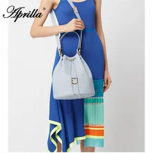 Aprilla 22 см сумка-мешок дизайнерский бренд сумки из натуральной кожи 3а качественные сумки женские сумки через плечо на цепочке сумки через плечо 210