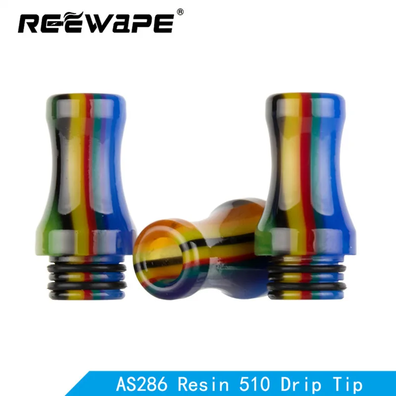 Reewape Смола 510 капельный наконечник для rta бак аксессуары для электронных сигарет