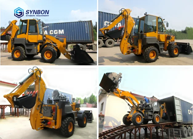 Рисунок 4 - Новый экскаватор-погрузчик SYNBON