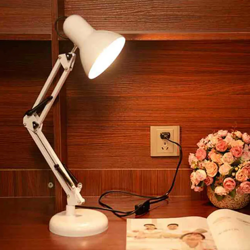 Modern LED Long Swing Arm adjustable classic desk Lamps E27 clip Table Lamp for study Office Reading night Light bedside bedroo Modern LED Long Swing Arm adjustable classic desk Lamps E27 clip Table Lamp for study Office Reading night Light bedside bedroo