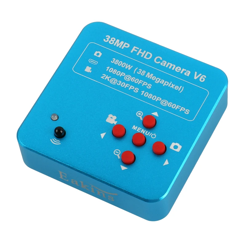  38MP 2K HDMI USB Industrial Electronic Digital 180X 300X Video Microscope Camera Set Fo Phone PCB S