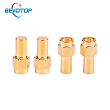 

2PCS 1W 3.0GHz 50ohm SMA/RP-SMA Male RF Coaxial Termination Dummy Load Connector Socket Brass Straight Coaxial RF Adapters
