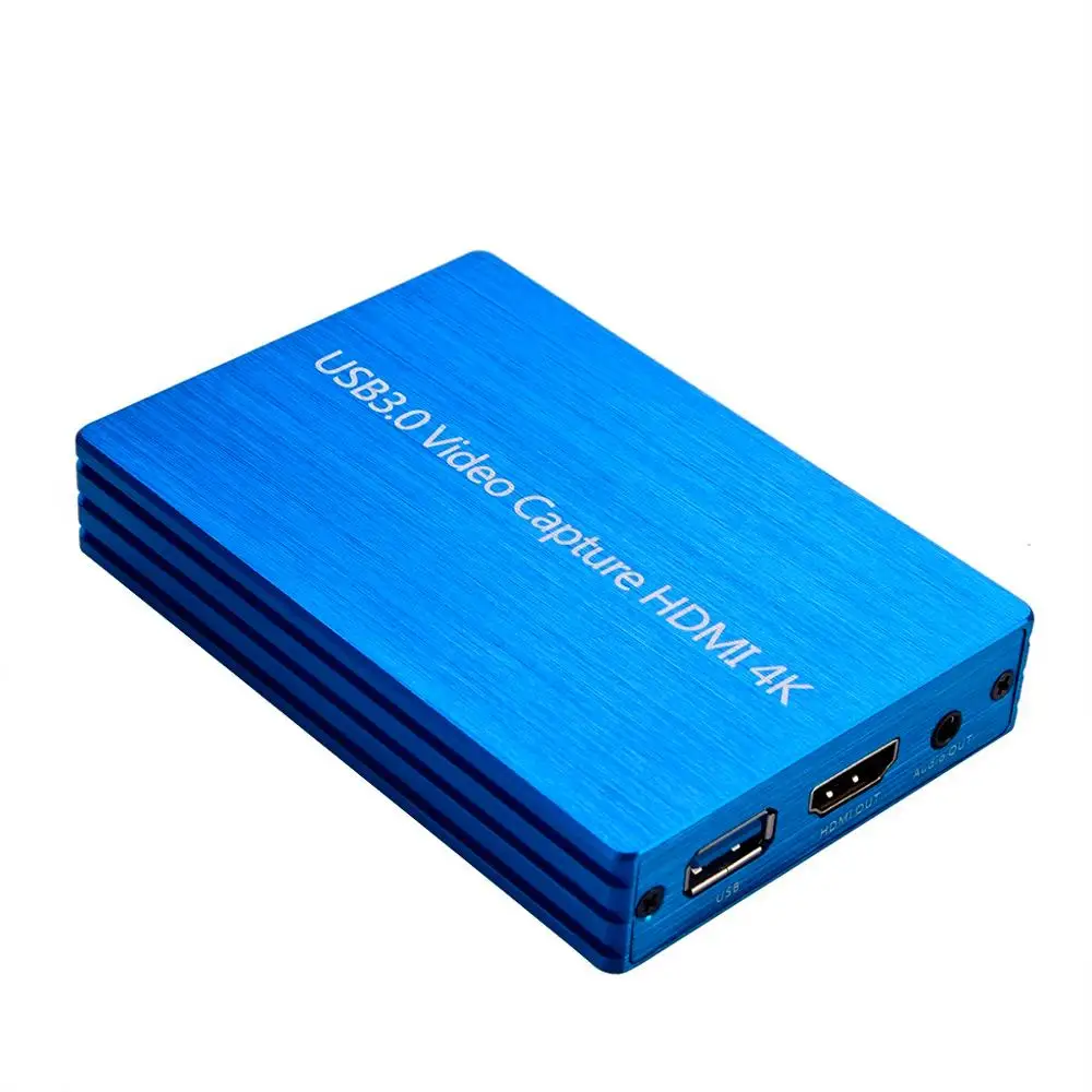 Usb-концентратор 4K X 2K USB3.0 HDMI к HDMI кольцевой выход HD карта захвата Live OBS игра Live Bo-x#826