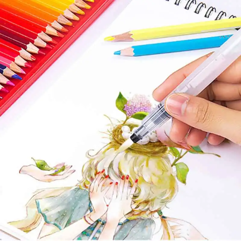10 Pcs Penna Da Pittura Viaggiare Pennelli Ad Acqua Per Acquerello